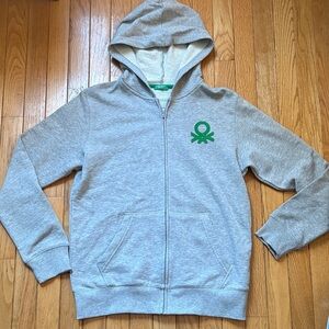 Benetton Kids 3XL Zip-Up Hoodie